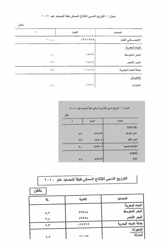 تصريحات رئيس الثروة السمكية عن إنتاج بحيرة المنزلة بعد تطويرها "مضللة"