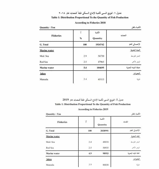 تصريحات رئيس الثروة السمكية عن إنتاج بحيرة المنزلة بعد تطويرها "مضللة"
