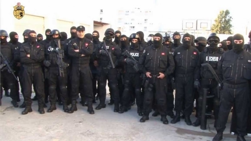 قوات الأمن التونسية