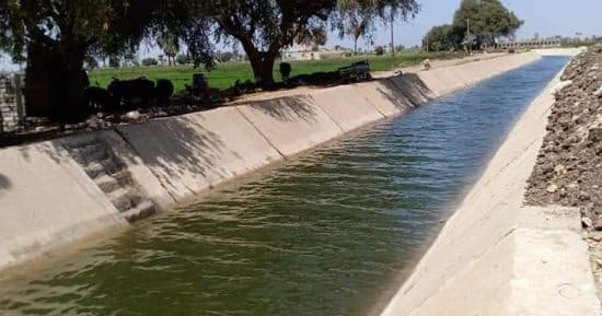 مشروع تبطين التُرع