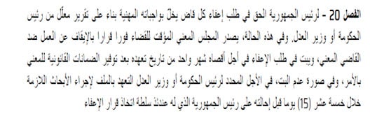 الفصل 20 من المـرســوم عدد 11 لسنة 2022