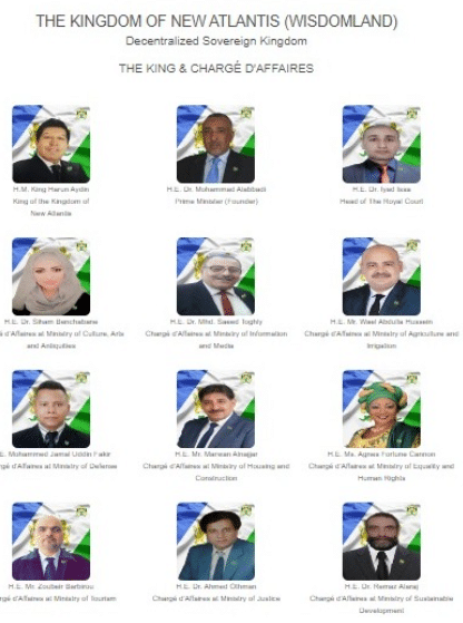 حكومة مملكة أطلانتس