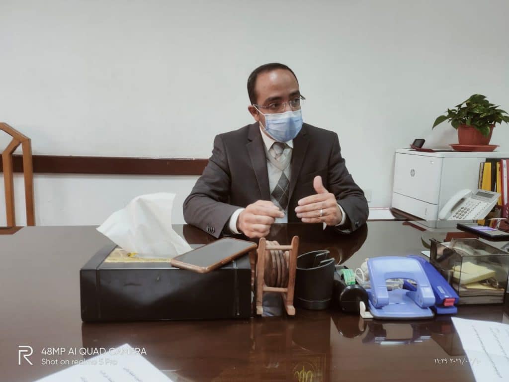 المهندس محمد غانم، المتحدث باسم وزارة الموارد المائية والري يتحدث عن مشروع تبطين الترع