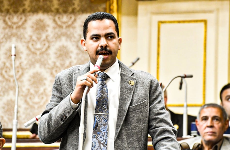 النئب أحمد الجندي عضو مجلس الشيوخ والقائم بأعمال رئيس مجلس إدارة نادي مستقبل وطن