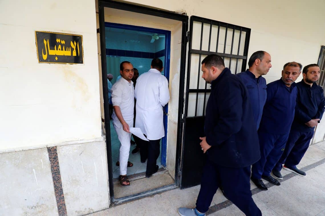 جانب من الرعاية الصحية للسجناء