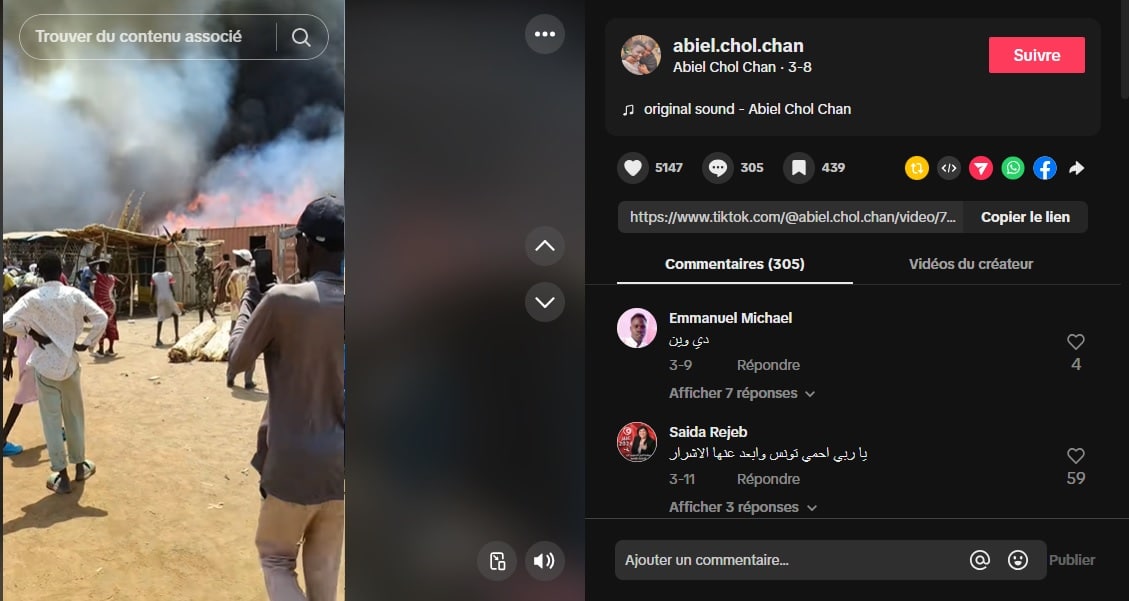 الفيديو الأصلي على تيك توك