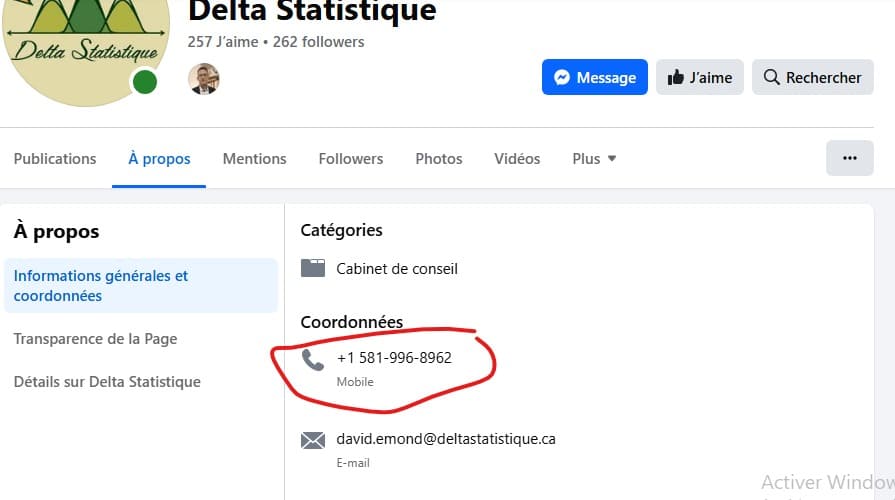 المعلومات الخاصة بدلتا ساتستيك