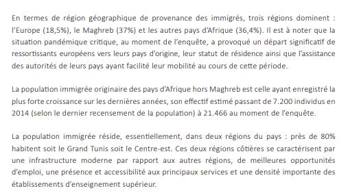 مقتطف من المسح الوطني للهجرة الدولية