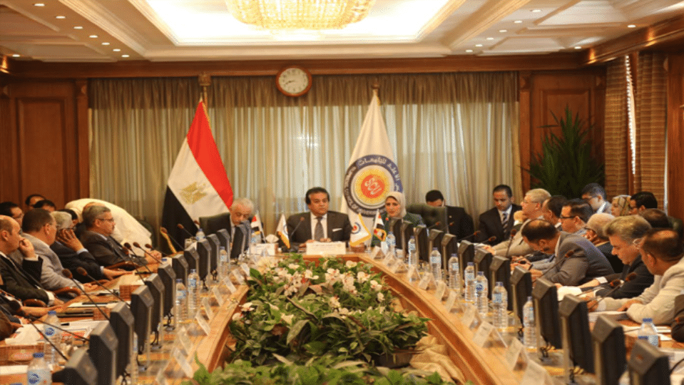 صورة أرشيفية - اجتماع المجلس الأعلى لـ "الجامعات"