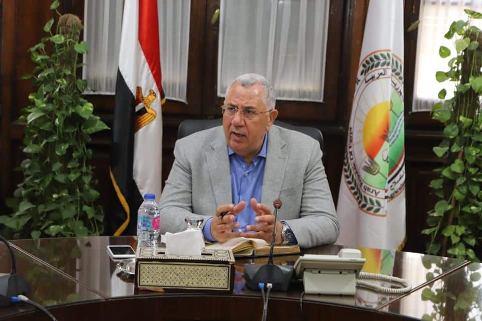 صورة أرشيفية - السيد القصير وزير الزراعة واستصلاح الأراضي يتحدث عن نسبة العمالة فى القطاع الزراعي فى مصر