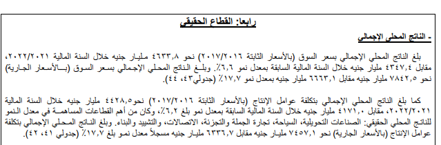 بيان البنك المركزي المصري