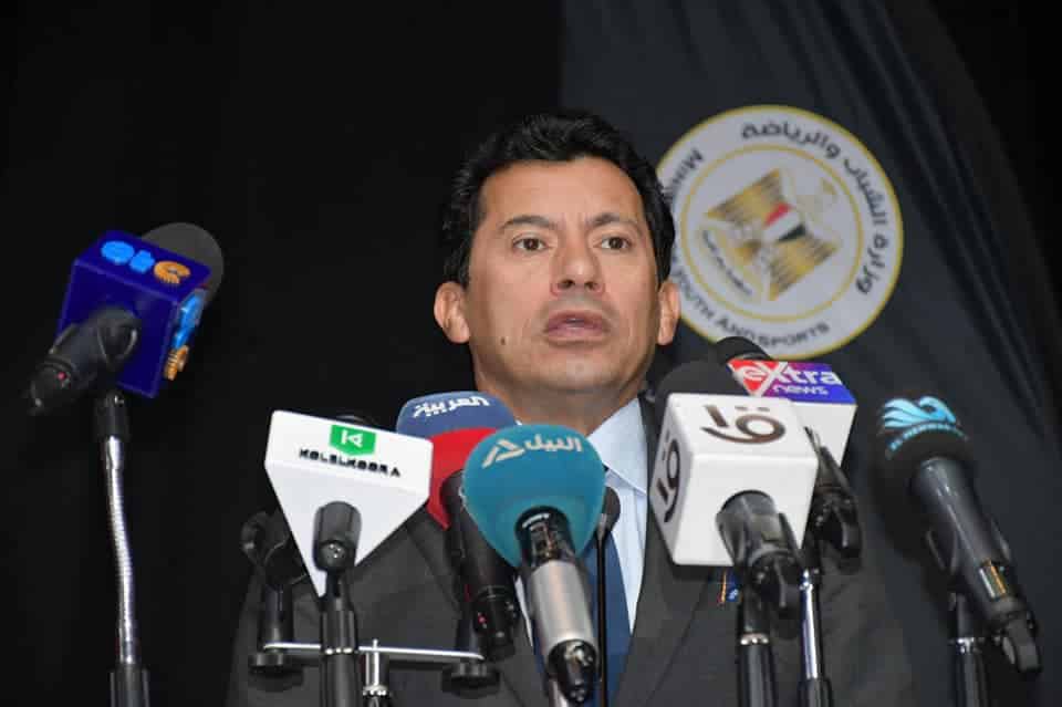 كم حدث رياضي استضافته مصر في 2021؟ 