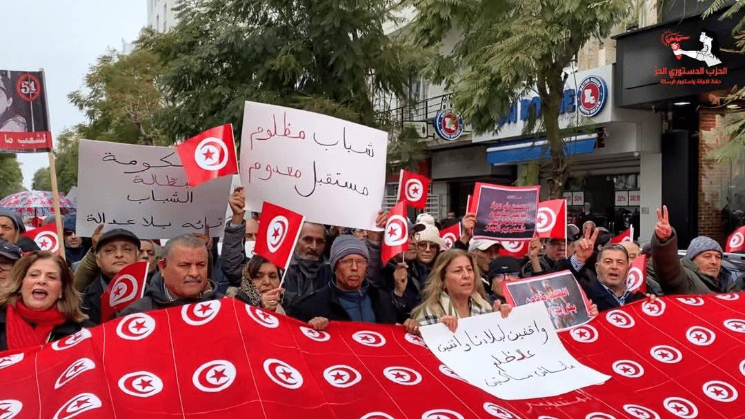 المصدر: الصفحة الرسمية للحزب الدستوري الحر