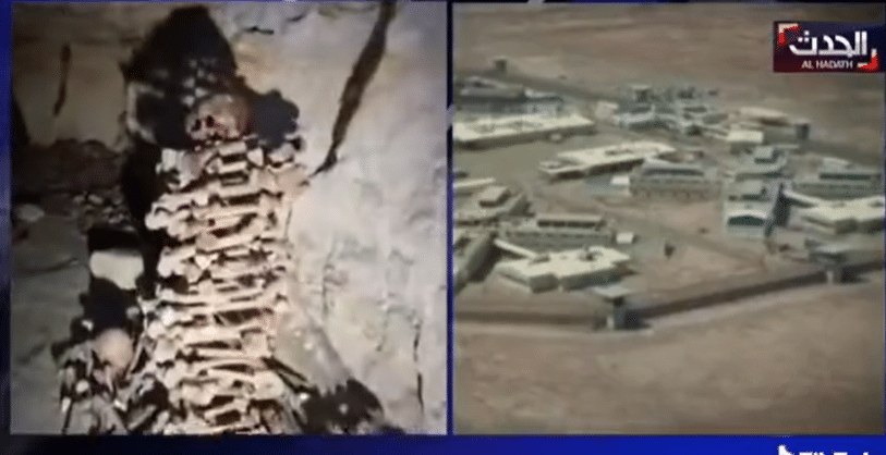 ترتيب الهيكل العظمي منسجم مع ما يتميز به كهف الموتى في باريس