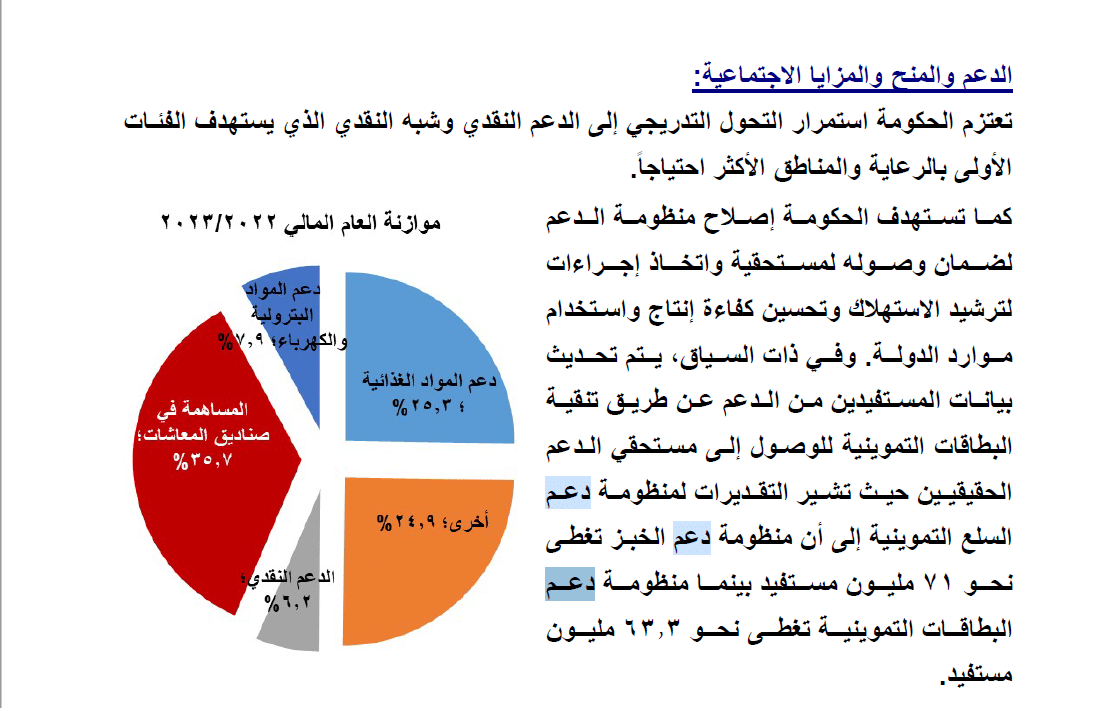 بيانات وزارة المالية