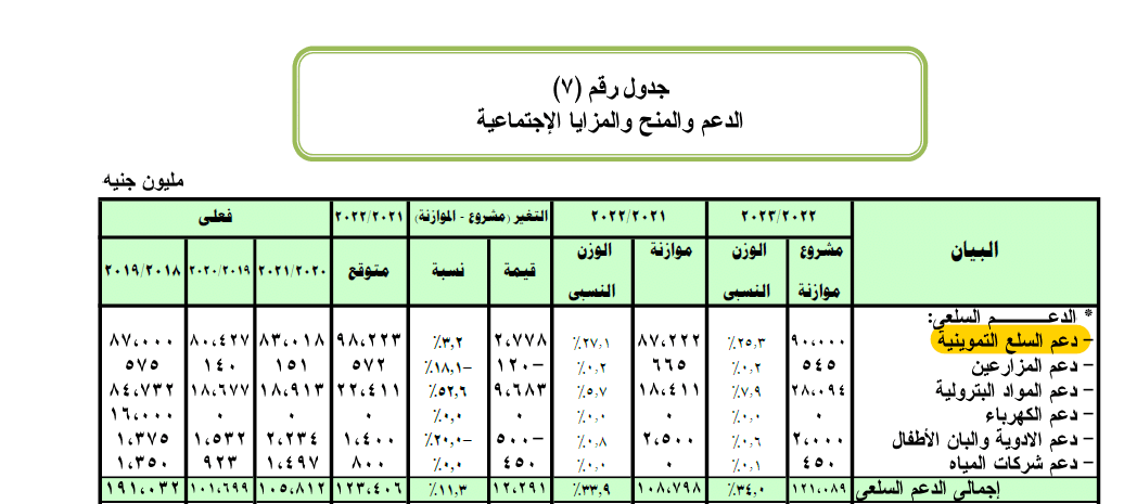 بيانات وزارة المالية