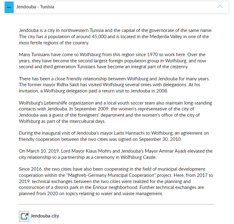 موقع مدينة فولفسبورغ