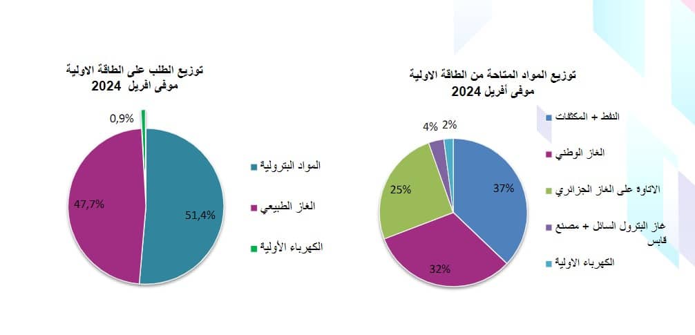 نشرة وضع الطاقة أبريل 2024