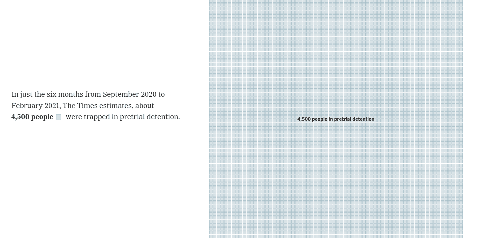 تقرير "نيويورك تايمز" بعنوان "باب السجن الدوار في مصر: حبس احتياطي تلو الآخر"