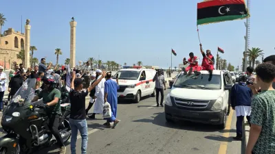 صور مصنوعة بالذكاء الاصطناعي وليست حقيقية لقافلة 