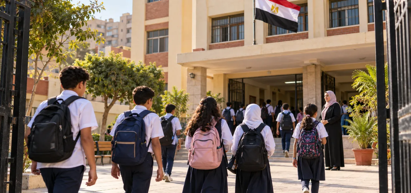 نسبة طلاب المدارس الحكومية المصرية 90.2% وليس 87%.. مقابل 9.8% للخاصة وليس 13%