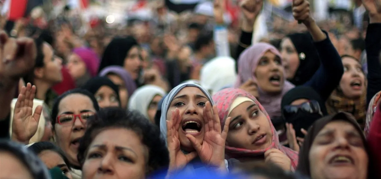 مقاطع الفيديو المتداولة لتظاهرات في مصر لإسقاط السيسي 
