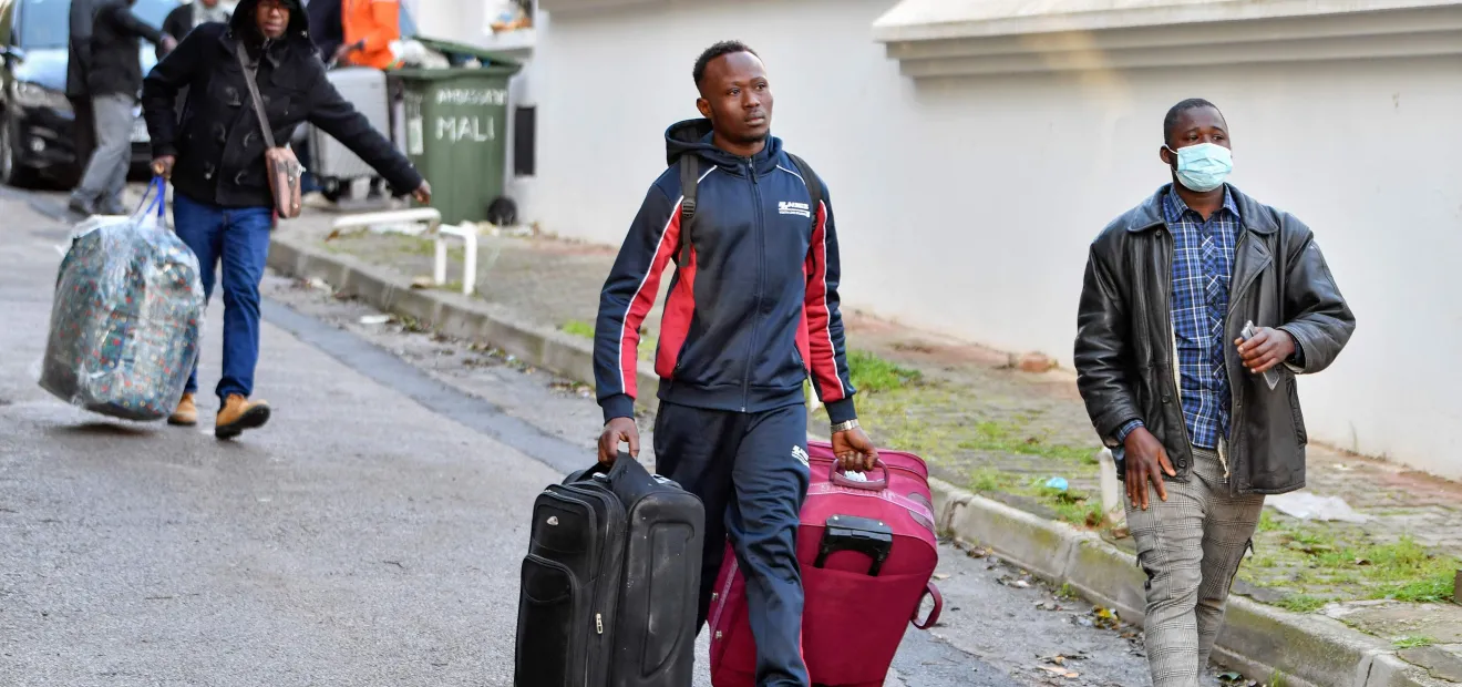 الفيديو المتداول لمسيرة تونسية ضد المهاجرين في العامرة 