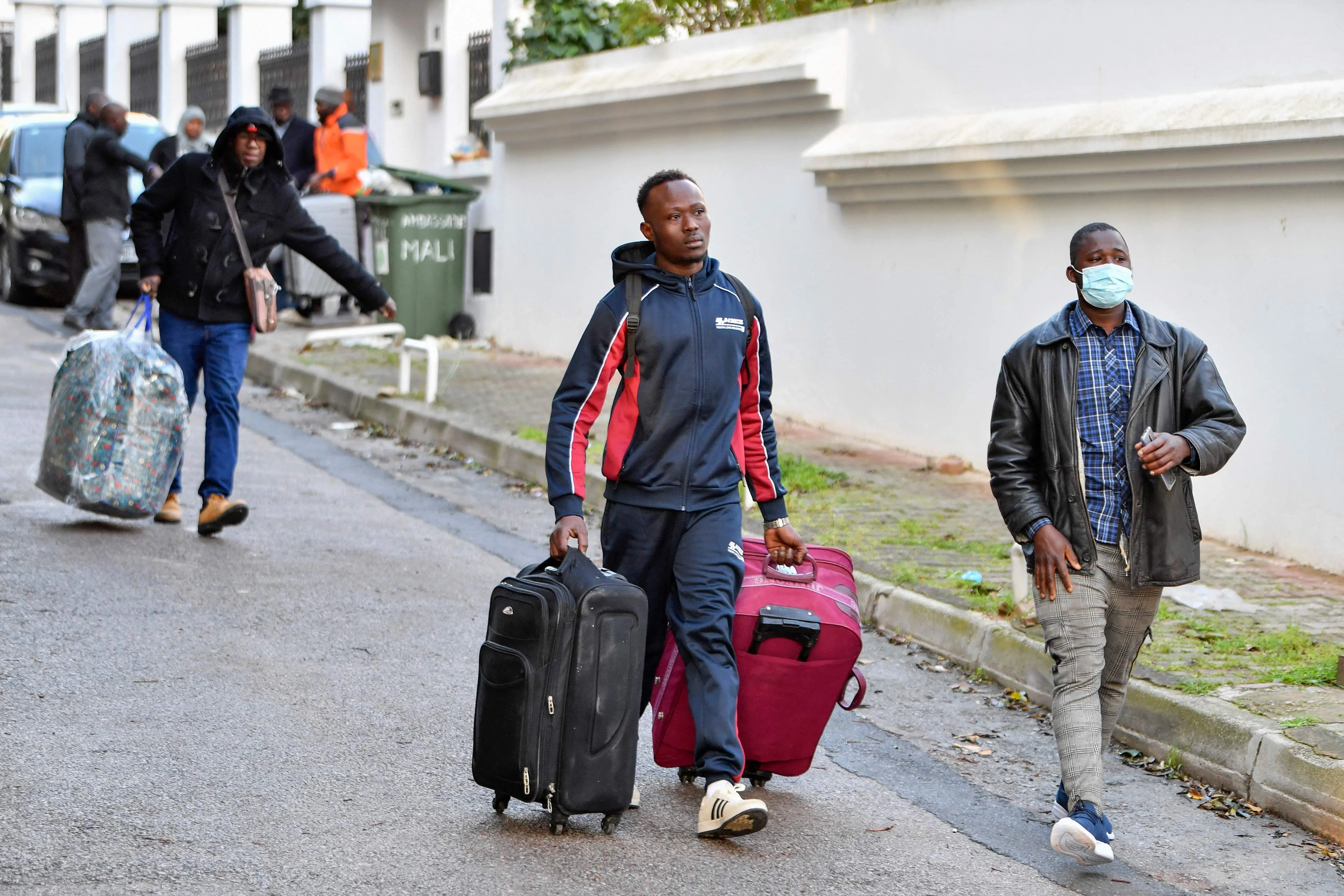 الفيديو المتداول لمسيرة تونسية ضد المهاجرين في العامرة 