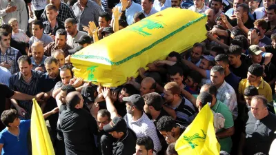 الفيديو المتداول لتشييع حزب الله لجثامين عناصره بعد الهدنة 