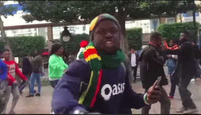 هذا الفيديو قديم وليس لتظاهر 