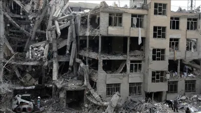 الفيديو المتداول لغارات إسرائيلية على طهران 