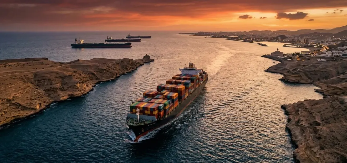 الادعاء بأن هرمز مغلق أمام العالم ومفتوح للنفط العراقي فقط 