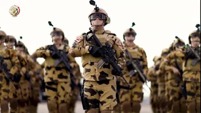 الفيديو المتداول لاستعداد الصاعقة المصرية لنصرة غزة 