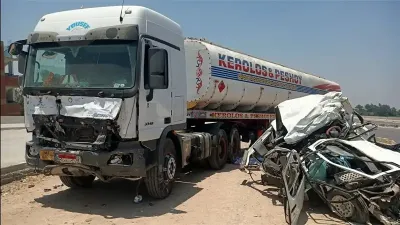 الفيديو المتداول لمحافظ المنيا يضبط المرور بنفسه 