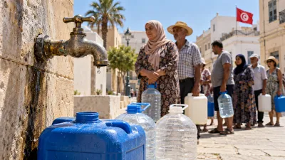 أزمة المياه في تونس: تغطيات وسرديات إعلامية 