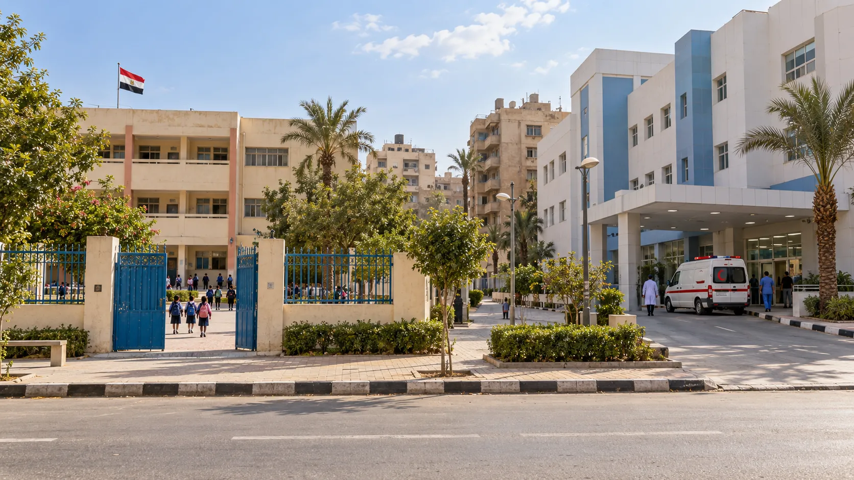 مصر: زيادة موازنة الصحة 22% وليس 30%. وزيادة التعليم 16% وليس 20%