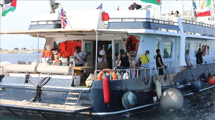 فيديو اقتحام الجيش الإسرائيلي لسفينة 