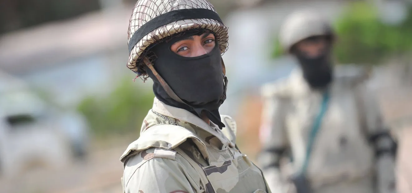 الفيديو المتداول لتدريبات الجيش المصري على الحدود مع إسرائيل 