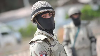 الفيديو المتداول لتدريبات الجيش المصري على الحدود مع إسرائيل 