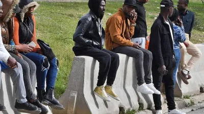 فيديو توافد المهاجرين 