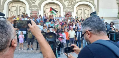 فيديو فرحة التونسيين في سوق الأسماك 