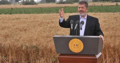 فبركة من زمن فات: تصريحات الرئيس مُرسي عن نِسبة زيادة محصول القمح 