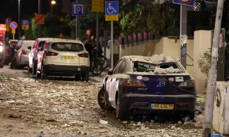 فيديو هروب الإسرائيليين في الشوارع 