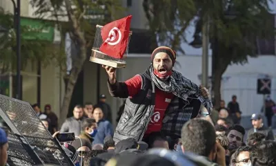 الادعاء بأن تونس لم تشهد احتجاجات في يناير 2022 و2023 