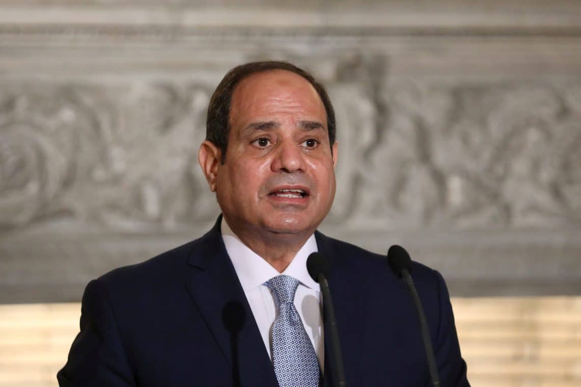 الرئيس عبد الفتاح السيسي يقول إن مصر أكثر دول العالم جفافا
