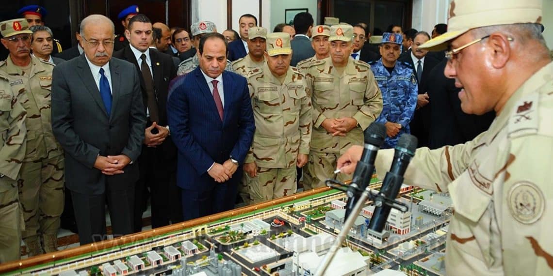 كم يبلُغ حجم مشاركة الجيش في الاقتصاد المصري؟