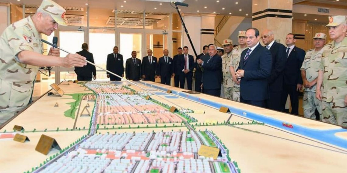 لماذا تتضارب أرقام مسؤولي القوات المسلحة حول مشروعات تنمية سيناء؟