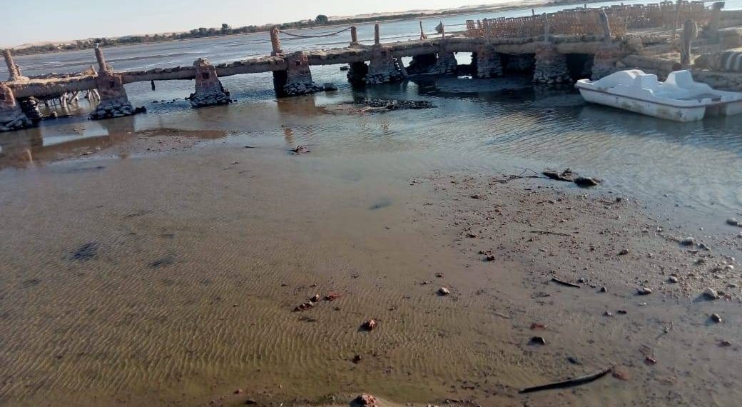 جفاف بحيرة فطناس