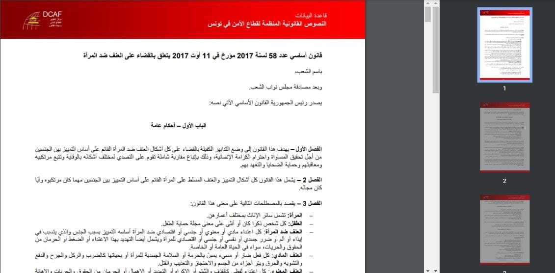 قانون القضاء على العنف ضد المرأة