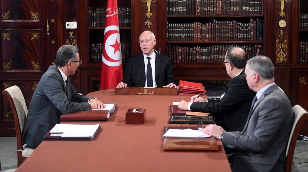 المصدر: الصفحة الرسمية للرئاسة التونسية على منصة "فيسبوك"